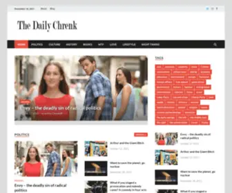 Thedailychrenk.com(Thedailychrenk) Screenshot