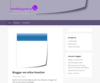 Thedailygood.se(Träning) Screenshot