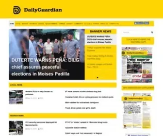 Thedailyguardian.net(News in English) Screenshot