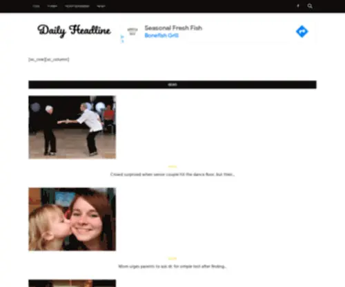 Thedailyheadline.com(The Daily Headline) Screenshot