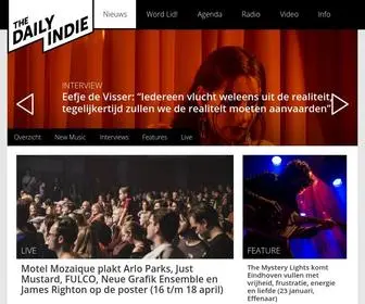 Thedailyindie.nl(The Daily Indie) Screenshot