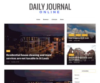 Thedailyjournalonline.com(The Daily Journal Online) Screenshot