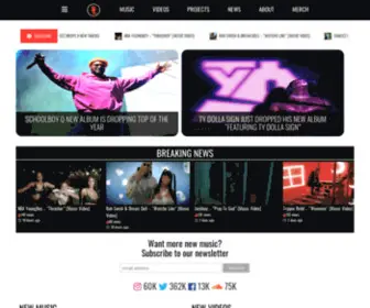 Thedailyloud.com(Hip Hop News) Screenshot