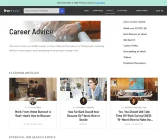 Thedailymuse.com(Career Advice) Screenshot