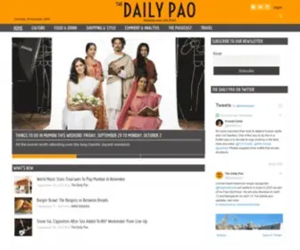 Thedailypao.com(The Daily Pao) Screenshot