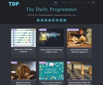 Thedailyprogrammer.com(The Daily Programmer) Screenshot