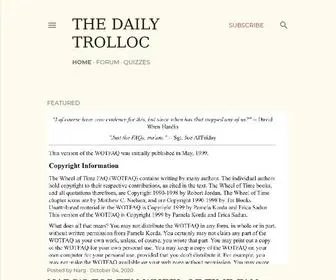 Thedailytrolloc.com(Thedailytrolloc) Screenshot