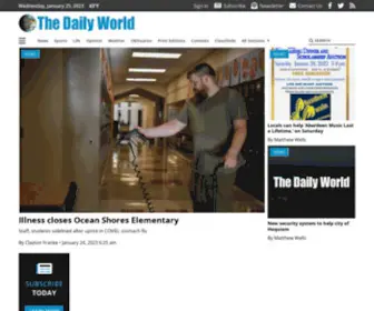 Thedailyworld.com(The Daily World) Screenshot