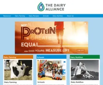 Thedairyalliance.com(The Dairy Alliance) Screenshot