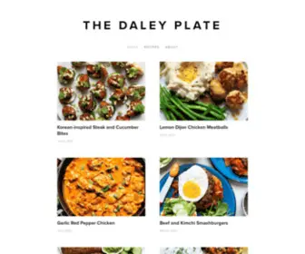 Thedaleyplate.com(The Daley Plate) Screenshot