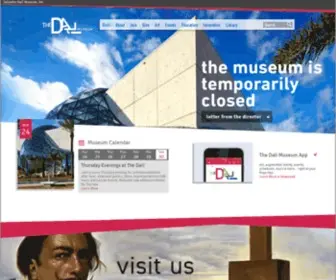 Thedali.org(Dali Home) Screenshot