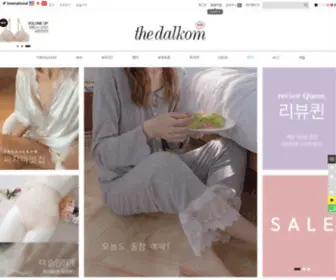 Thedalkom.co.kr(달달한) Screenshot