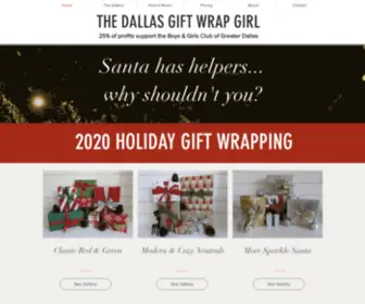 Thedallasgiftwrapgirl.com(The Dallas Gift Wrap Girl) Screenshot