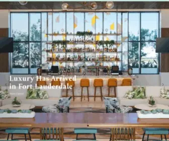 Thedalmar.com(Fort Lauderdale Luxury Hotels) Screenshot