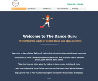 Thedanceguru.net(Thedanceguru) Screenshot