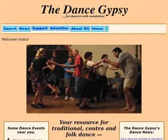 Thedancegypsy.com(The Dance Gypsy) Screenshot