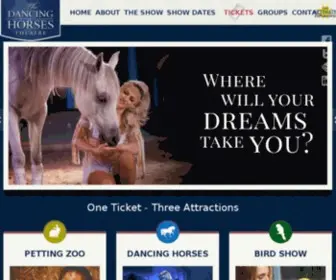 Thedancinghorses.com(The Dancing Horses Theatre) Screenshot