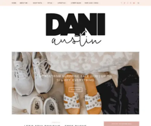 Thedaniaustin.com(Страница не найдена) Screenshot