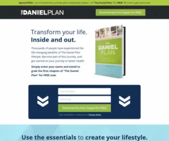 Thedanielplan.co(Thedanielplan) Screenshot