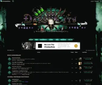 Thedarkcity.net(The Dark City) Screenshot