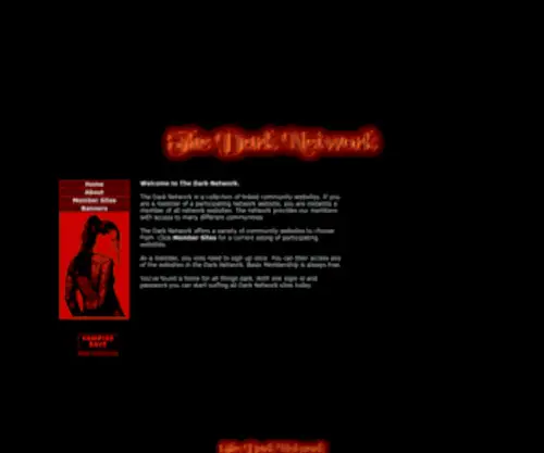 Thedarknetwork.net(Thedarknetwork) Screenshot