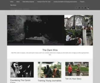 Thedarkwire.com(The Dark Wire) Screenshot