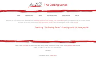 Thedarlingseries.com(The Darling Series) Screenshot