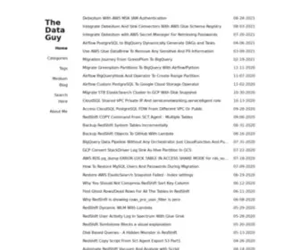 Thedataguy.in(Connection timed out) Screenshot