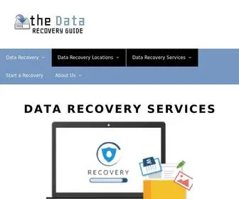 Thedatarecoveryguide.com(Data Recovery Services in Fort Lauderdale) Screenshot