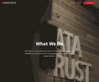 Thedatatrust.com(Data Trust) Screenshot