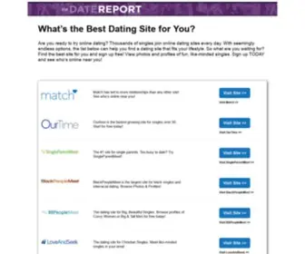 Thedatereport.com(The Date Report) Screenshot