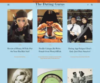 Thedatinggurus.com(The Dating Gurus) Screenshot