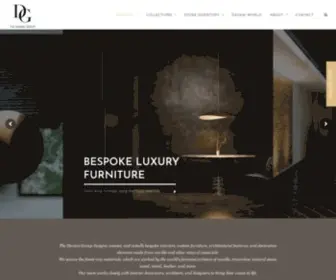 Thedavanigroup.com(Luxury Italian Marble Furniture & Natural Stone Design) Screenshot