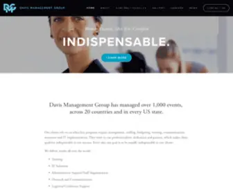 Thedavismanagementgroup.com(Davis Management Group) Screenshot