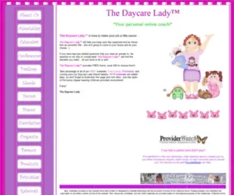 Thedaycarelady.com(The Daycare Lady) Screenshot