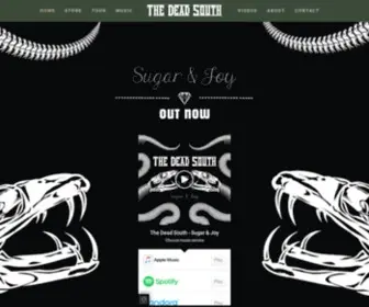 Thedeadsouth.com(The Dead South) Screenshot
