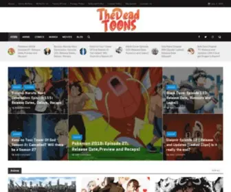 Thedeadtoons.com(TheDeadToons) Screenshot