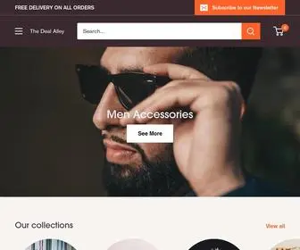 Thedealalley.com(The Deal Alley) Screenshot