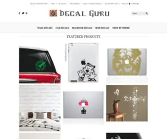 Thedecalguru.com(The Decal Guru) Screenshot