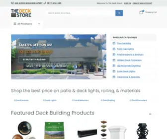 Thedeckstore.com(Best deals on decking) Screenshot