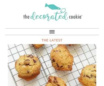 Thedecoratedcookie.com(The Decorated Cookie) Screenshot