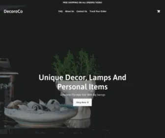 Thedecoro.com(Thedecoro) Screenshot