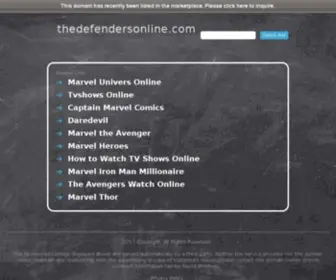 Thedefendersonline.com(Thedefendersonline) Screenshot