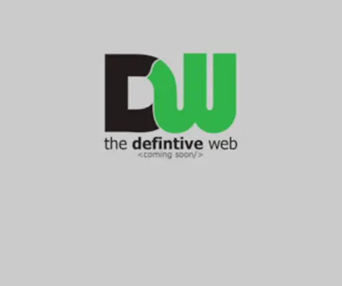 Thedefinitiveweb.com(The Deffinitive Web) Screenshot