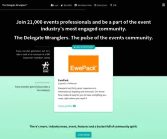 Thedelegatewranglers.com(The Delegate Wranglers) Screenshot