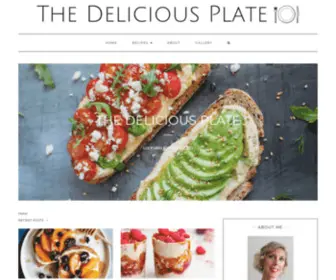 Thedeliciousplate.com(The Delicious plate) Screenshot