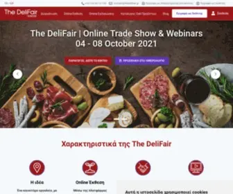 Thedelifair.gr(Έλληνες Παραγωγοί) Screenshot