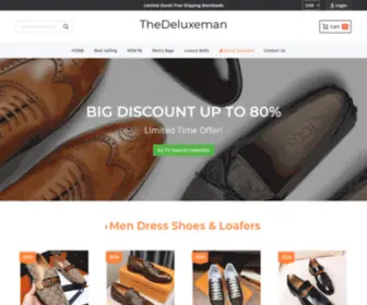 Thedeluxeman.com(Luxury Fashion Men Shoes) Screenshot