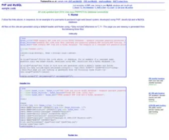 Thedemosite.co.uk(Janet approved Registrar for AC.UK and GOV.UK domain names) Screenshot