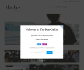 Thedenonline.com(The Den) Screenshot
